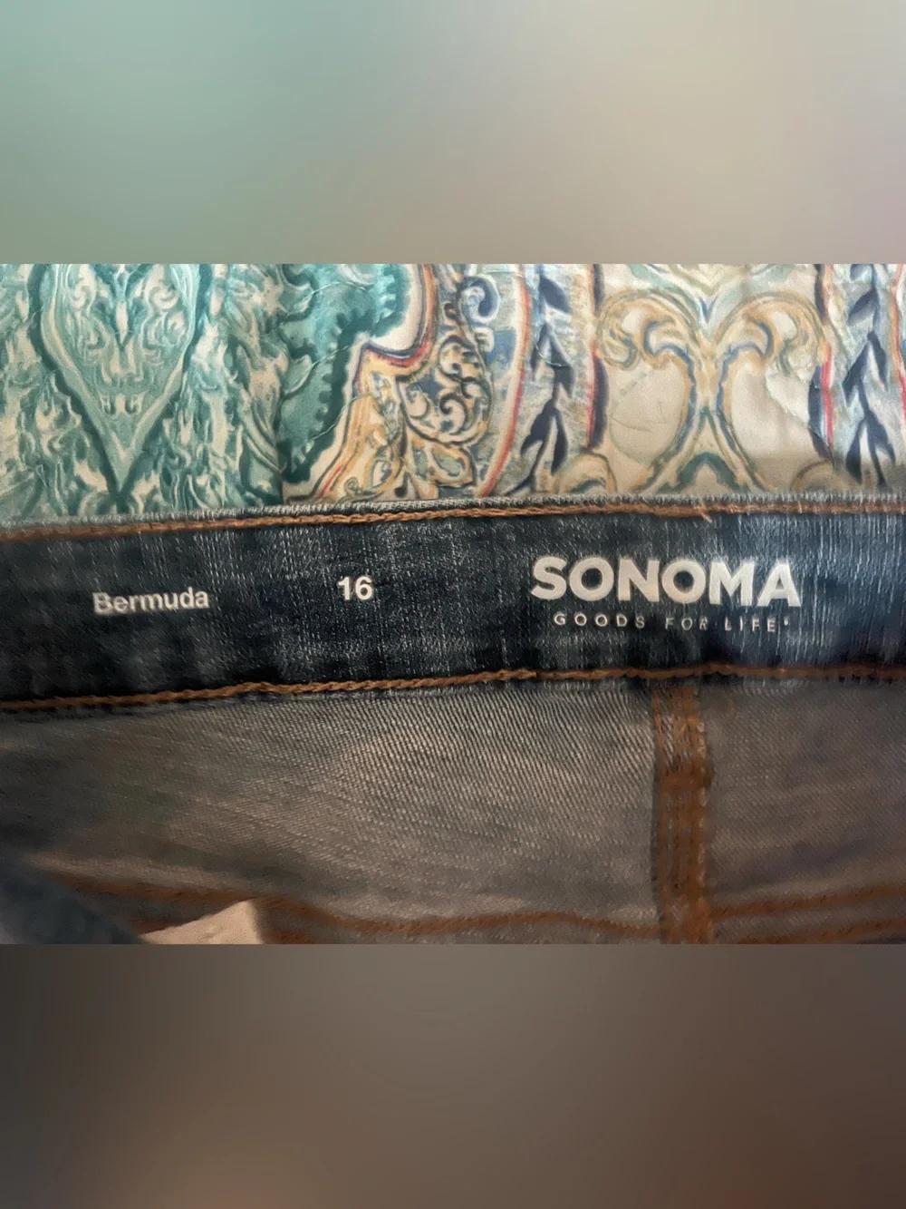 Size 16 Sonoma  Denim Shorts